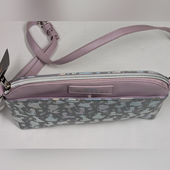 Disney Princes Iridescent Holographic Crossbody Purse - Picture 8 of 12